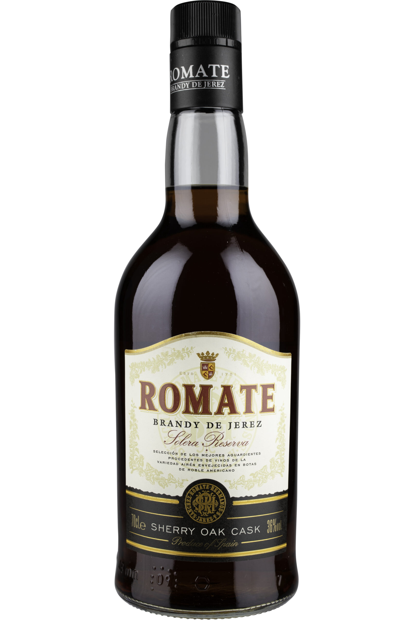 Brandy Romate Solera Reserva
